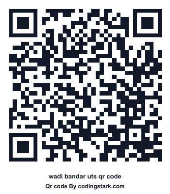 Wadi Bandar UTS QR Code