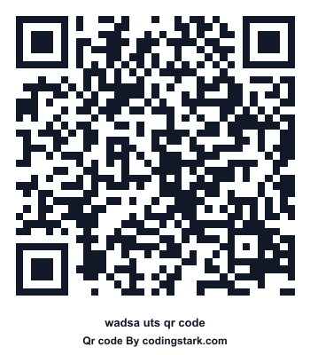 Wadsa UTS QR Code