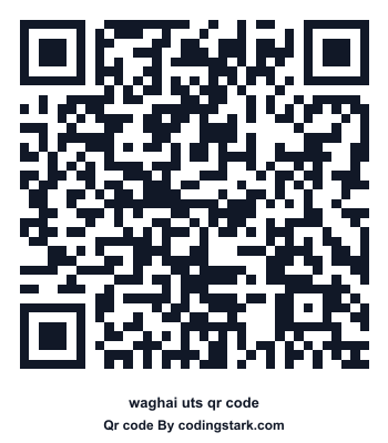Waghai UTS QR Code