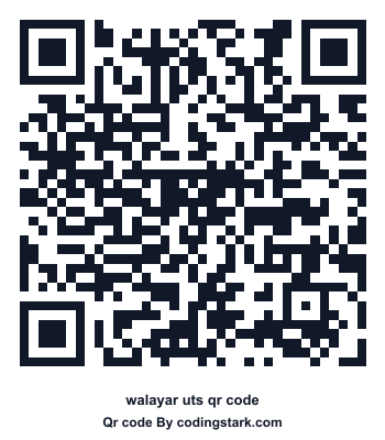 Walayar UTS QR Code