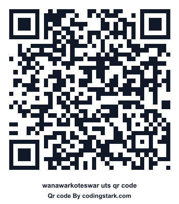 Wanawarkoteswar UTS QR Code
