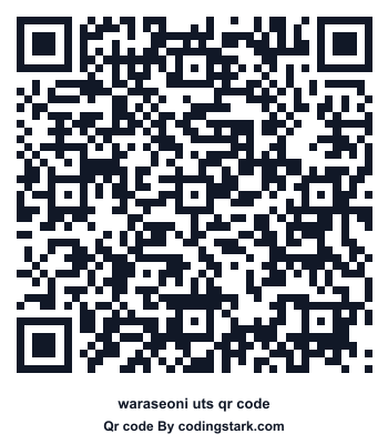 Waraseoni UTS QR Code