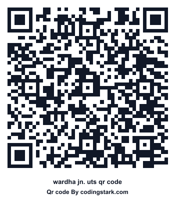 Wardha Jn. UTS QR Code
