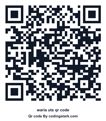 Waria UTS QR Code
