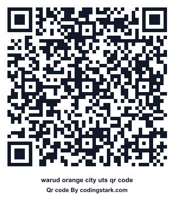 Warud Orange City UTS QR Code