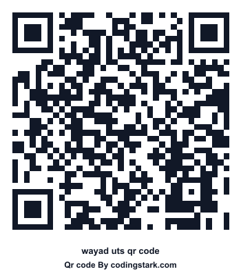 Wayad UTS QR Code