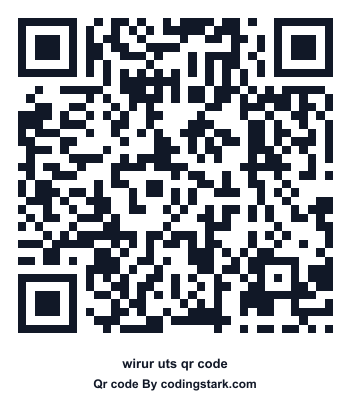 Wirur UTS QR Code