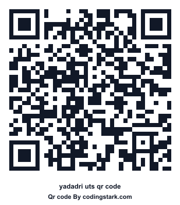 Yadadri UTS QR Code