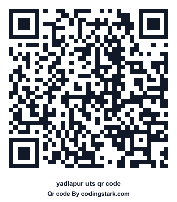 Yadlapur UTS QR Code