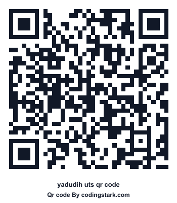 Yadudih UTS QR Code
