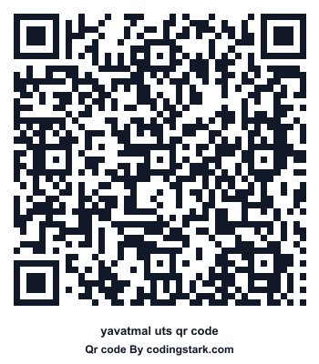 Yavatmal UTS QR Code