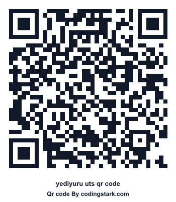 Yediyuru UTS QR Code