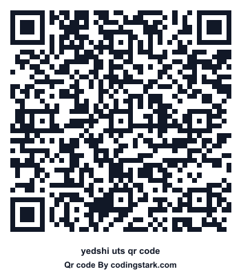 Yedshi UTS QR Code
