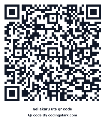 Yellakaru UTS QR Code