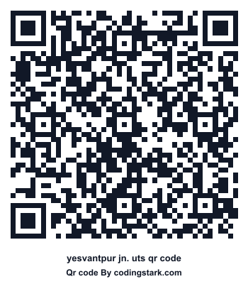 Yesvantpur Jn. UTS QR Code