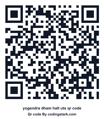 Yogendra Dham Halt UTS QR Code