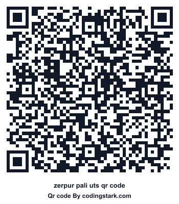 Zerpur Pali UTS QR Code